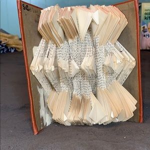 Folding book art